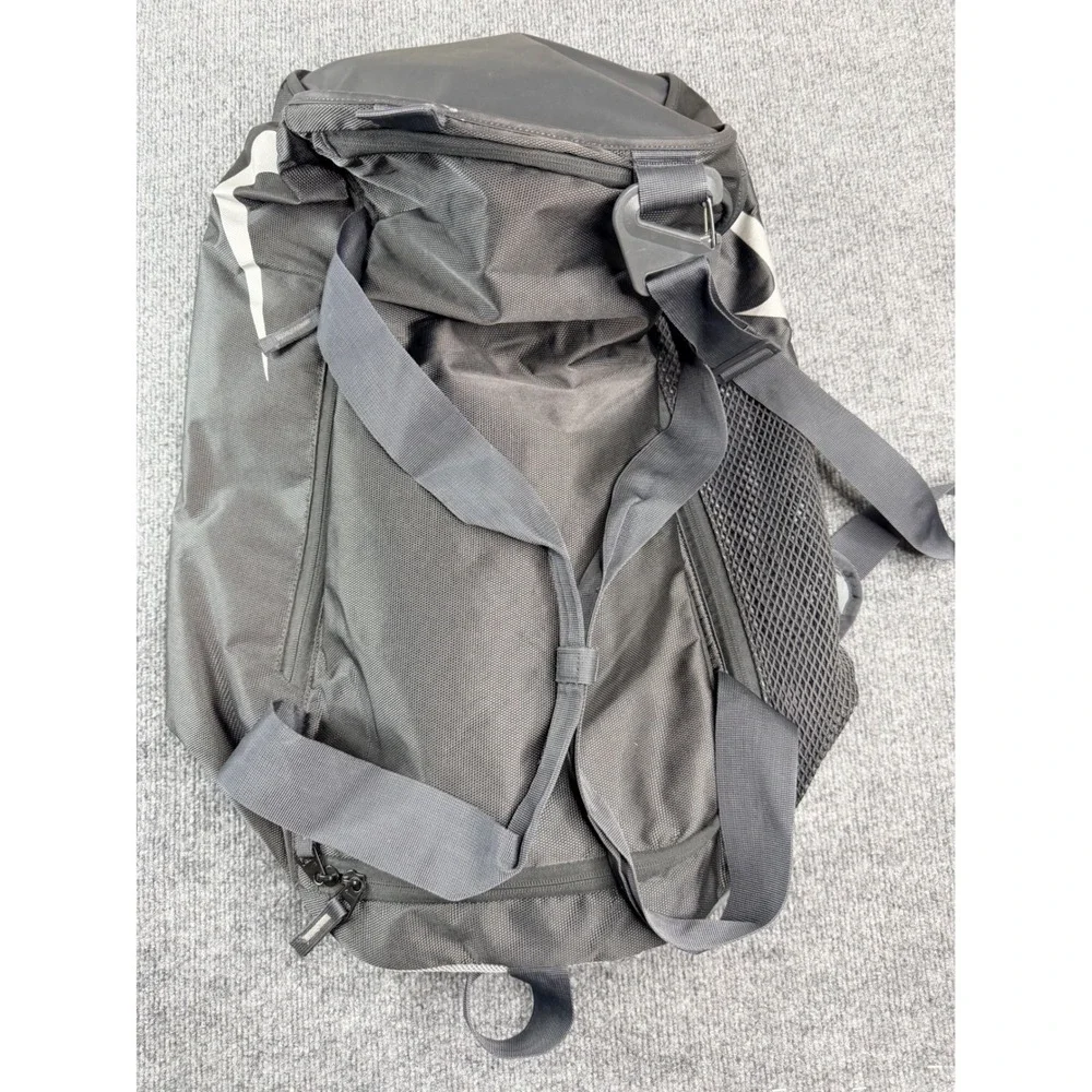 Nike Max Air Duffle Bag Black Grey Vintage Y2K Gym Travel School Sport Bag Large